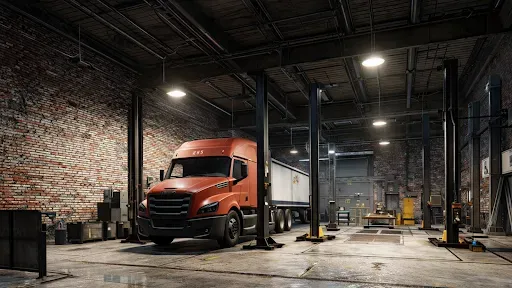 Скриншот 7 — Truck Driving Simulator Game