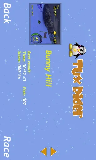 Скриншот 1 — Tux Rider