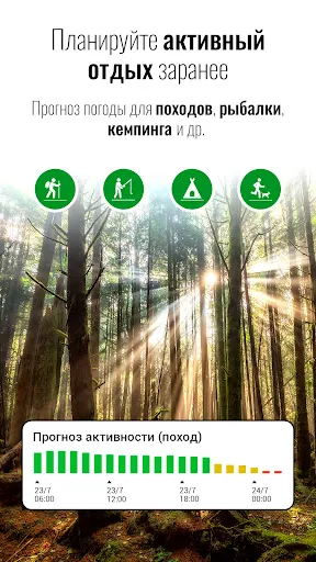 Скриншот 5 — Прозрачные часы и погода