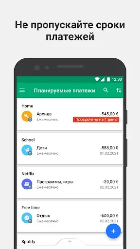 Скриншот 6 — Wallet - Деньги, бюджет