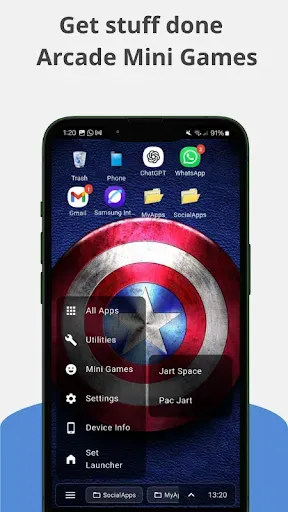 Скриншот 3 — DroidDesktop-Desktop launcher