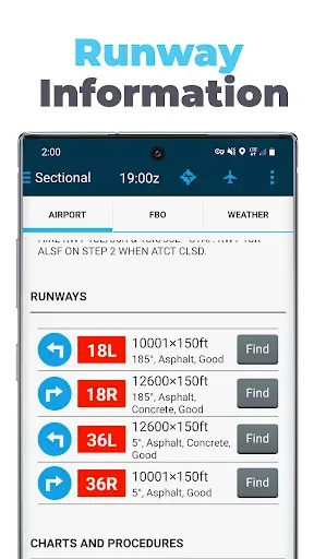 Скриншот 2 — DroidEFB: EFB for Pilots (US)