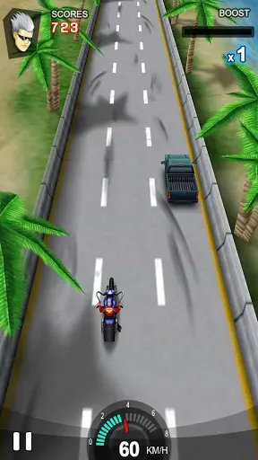 Скриншот 1 — Racing Moto