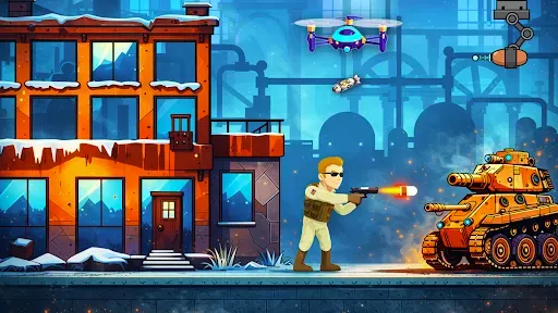 Скриншот 4 — Soldier on Rampage - Fighter