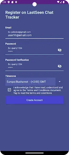 Скриншот 2 — LastSeen Chat Tracker