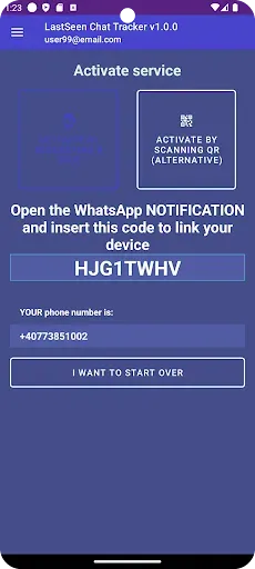 Скриншот 4 — LastSeen Chat Tracker