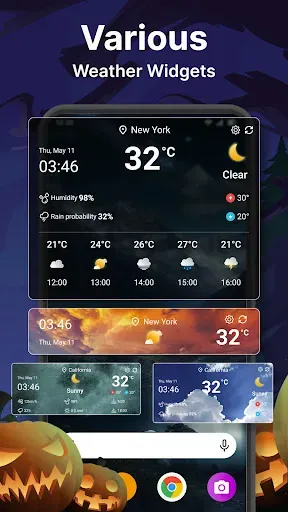 Скриншот 2 — Прогноз погоды
