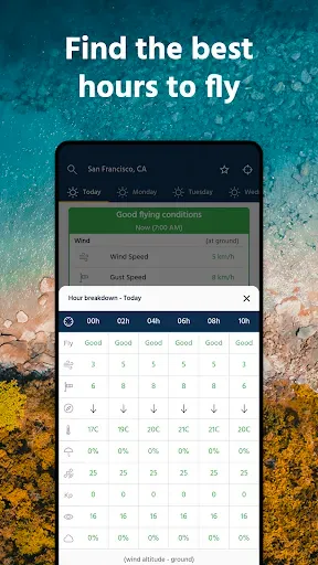 Скриншот 7 — Dronecast - Weather & Fly Map