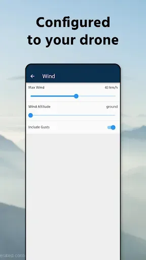 Скриншот 8 — Dronecast - Weather & Fly Map