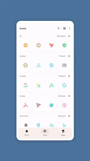 Скриншот 2 — Drops Icon Pack