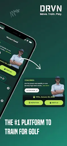 Скриншот 4 — DRVN - Golf & Fitness