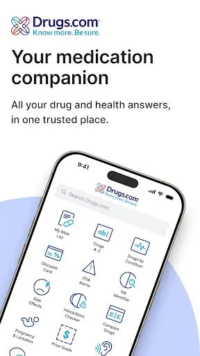 Скриншот 1 — Drugs.com Medication Guide
