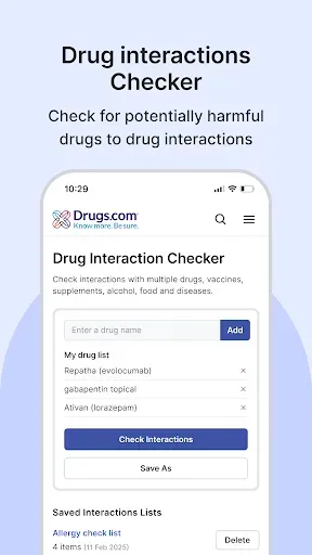 Скриншот 5 — Drugs.com Medication Guide