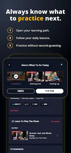 Скриншот 3 — Musora: The Music Lessons App