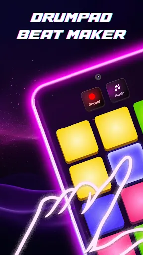 Скриншот 1 — Beat Maker: Drum Pad & Synth