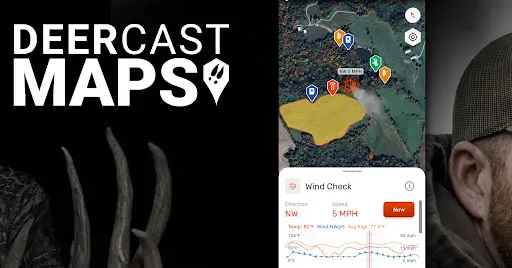 Скриншот 3 — DeerCast: Weather, Maps, Track