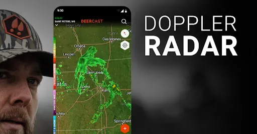 Скриншот 4 — DeerCast: Weather, Maps, Track