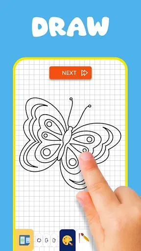 Скриншот 4 — Butterfly Draw Step by Step