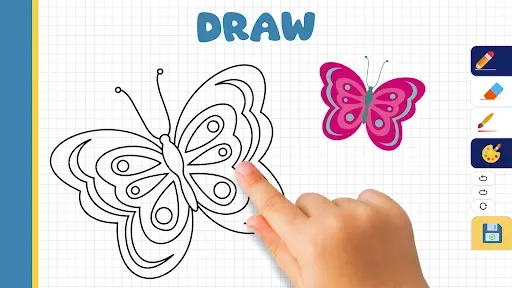 Скриншот 6 — Butterfly Draw Step by Step