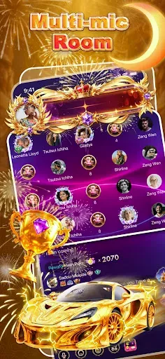 Скриншот 1 — Ume - Group Voice Chat Rooms
