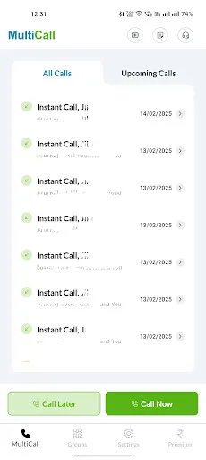 Скриншот 3 — MultiCall – Group Calling App