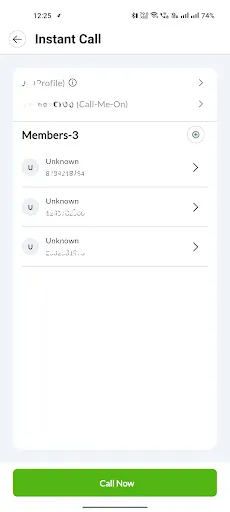 Скриншот 4 — MultiCall – Group Calling App