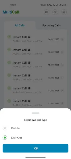 Скриншот 5 — MultiCall – Group Calling App