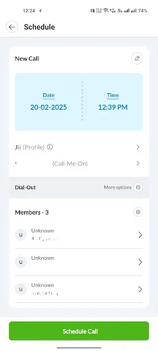 Скриншот 6 — MultiCall – Group Calling App