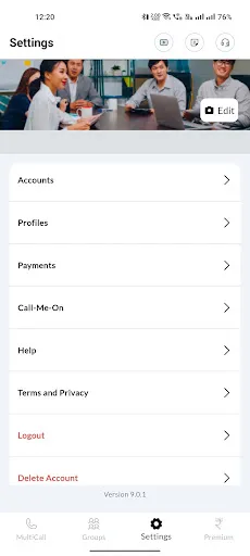 Скриншот 8 — MultiCall – Group Calling App