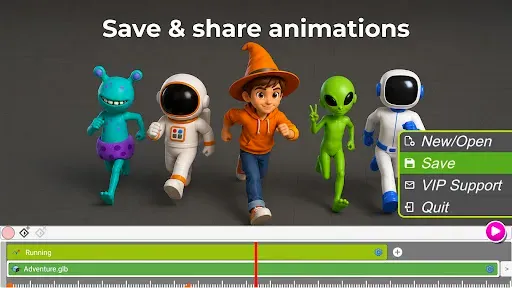 Скриншот 8 — AnimeTok 3D animation maker