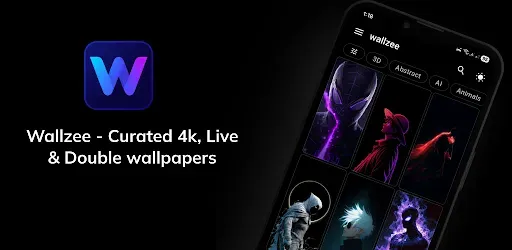Скриншот 1 — Wallzee 4K Wallpapers & AMOLED