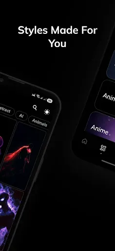 Скриншот 3 — Wallzee 4K Wallpapers & AMOLED