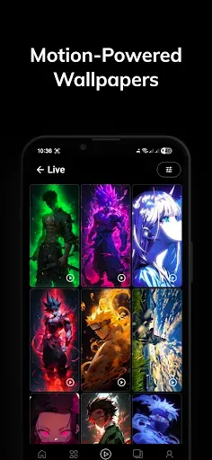 Скриншот 5 — Wallzee 4K Wallpapers & AMOLED