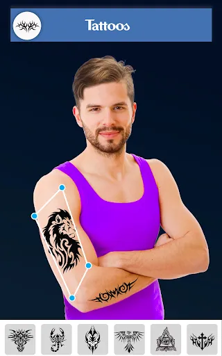 Скриншот 8 — Hairy - Men Hairstyles Beard &