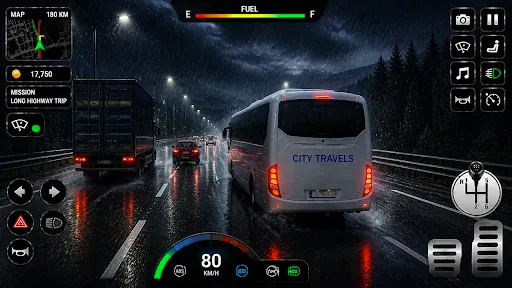 Скриншот 2 — Ultimate Bus Driving 3d Game