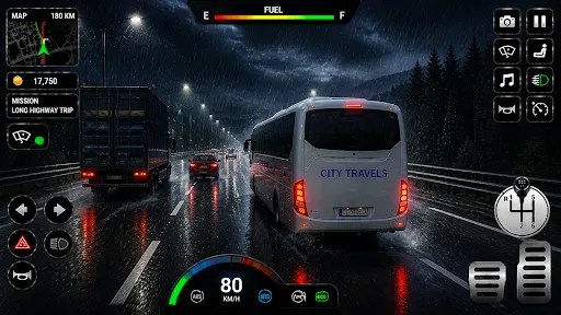 Скриншот 6 — Ultimate Bus Driving 3d Game