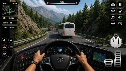 Скриншот 8 — Ultimate Bus Driving 3d Game