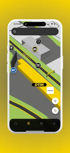 Скриншот 1 — DTM Official App