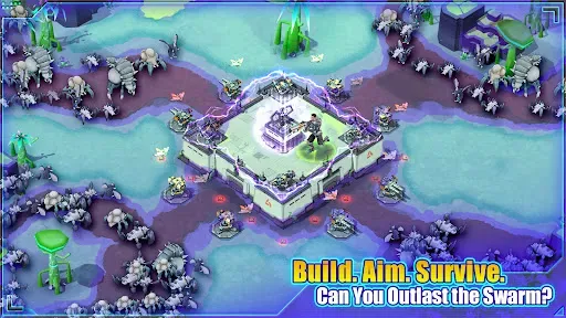 Скриншот 1 — Outpost Stand: Alien Rush
