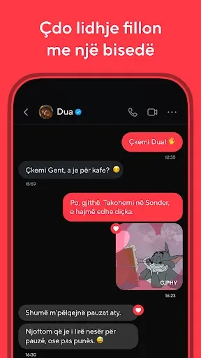 Скриншот 6 — dua.com - Albanian Dating App