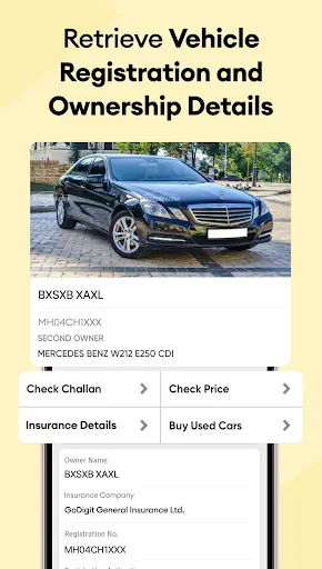 Скриншот 3 — RTO Vehicle Info App & Challan