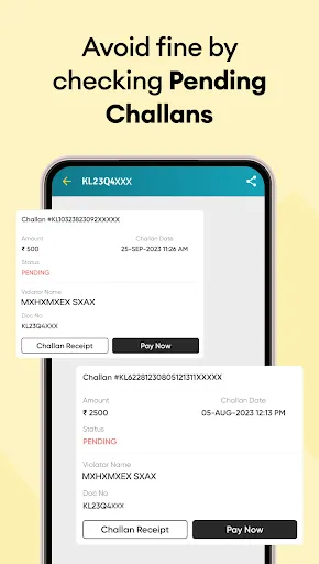 Скриншот 4 — RTO Vehicle Info App & Challan