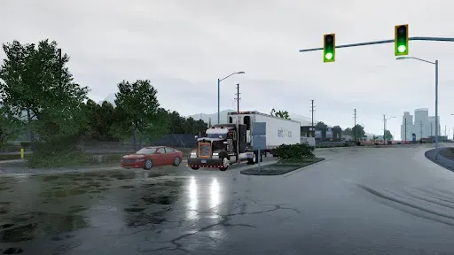 Скриншот 1 — Truck Simulator Big Rigs