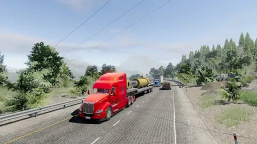 Скриншот 2 — Truck Simulator Big Rigs