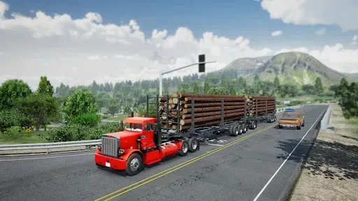 Скриншот 4 — Truck Simulator Big Rigs