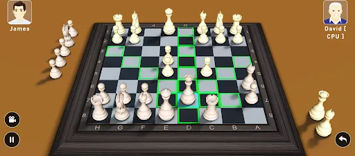 Скриншот 1 — Шахматы 3D