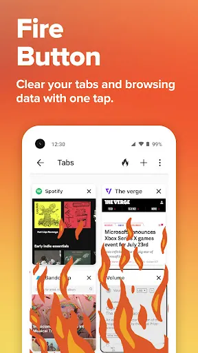 Скриншот 7 — DuckDuckGo Browser, Search, AI