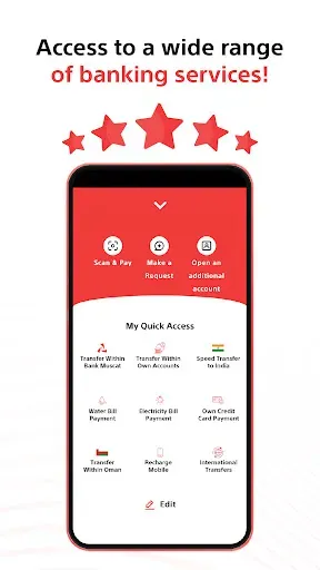 Скриншот 5 — Bank Muscat Mobile banking