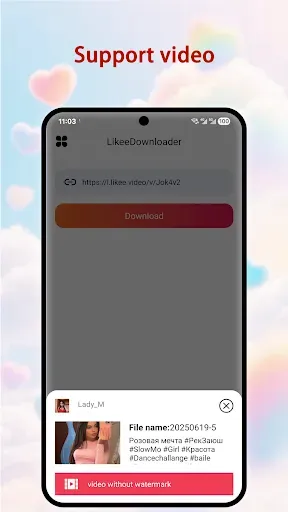 Скриншот 2 — Video Downloader for Likee
