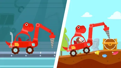 Скриншот 2 — Игры про динозавров: игры DuDu